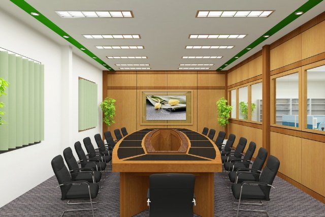 30 Mẫu thiết kế nội thất phòng họp nhỏ đẹp - Hiện đại 2022
